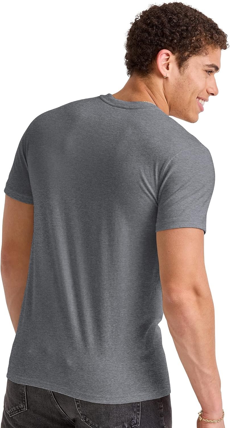 Hanes Men's Originals Lightweight T-Shirt, Tri-Blend Tee, Big & Tall Sizes - Image 3