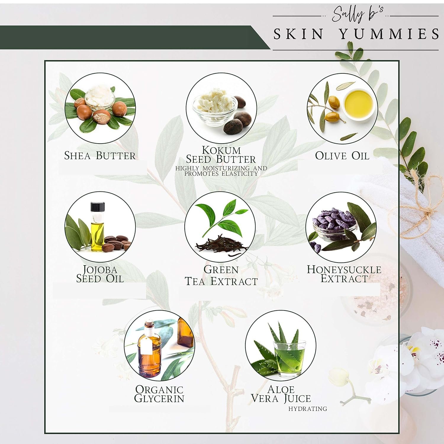 Sally B’s Lavender Hand Cream – Hydrating & Nourishing Formula for Dry Skin – Shea Butter, Jojoba & Olive Oil – EWG Verified – 4 oz - Image 4