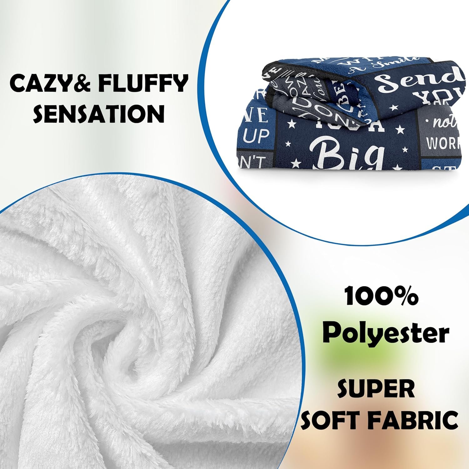 Get Well Gifts for Men After Surgery Blanket 60’’X50’’, Sympathy/Thinking of You/Inspirational/Encouragement/Feel Better/Surgery Recovery Gift for Men, Anniversary Birthday Retirement Present - Image 7