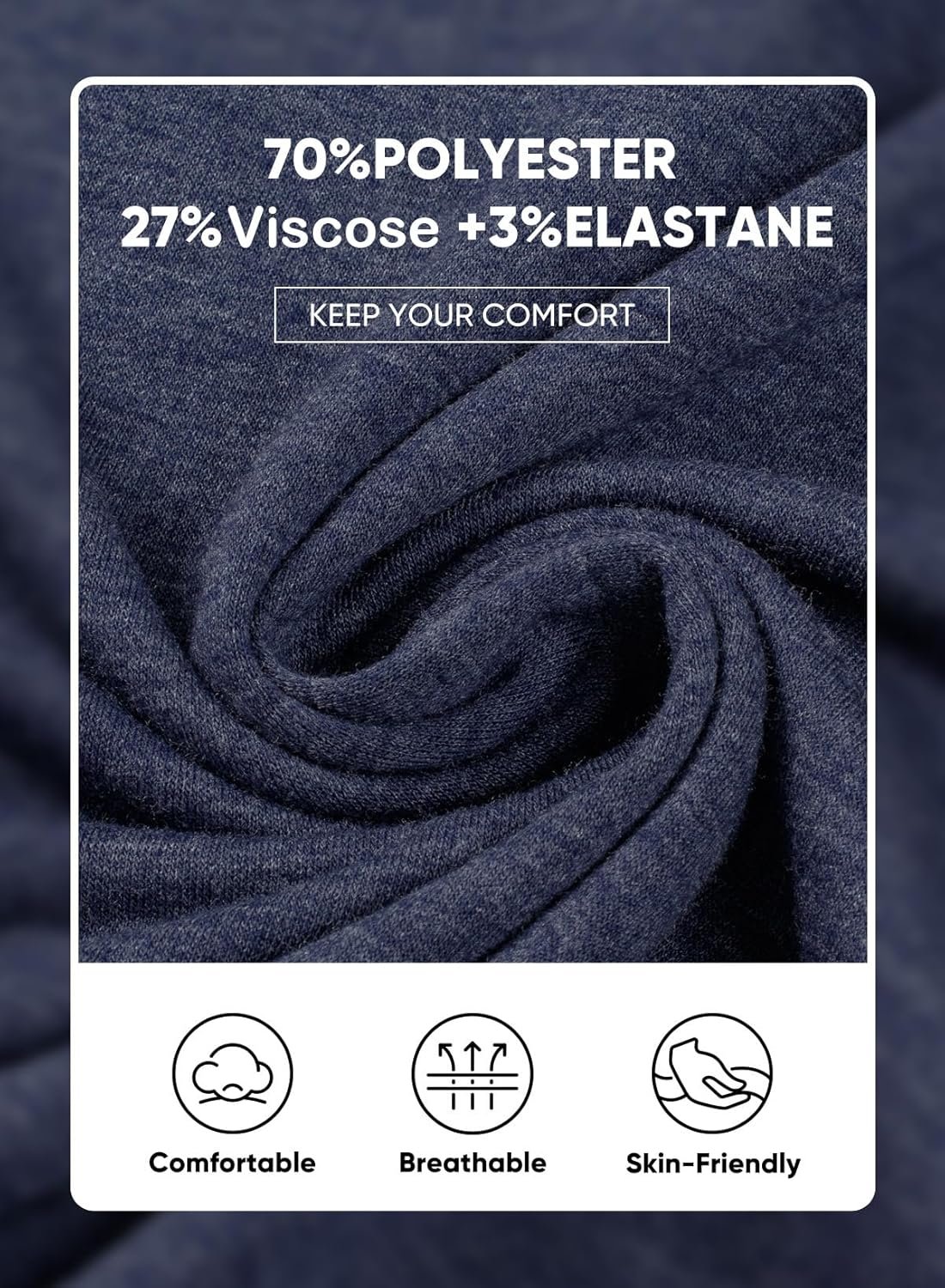 JMIERR Men's Slim Henley Shirts V-neck Longline T-Shirt Casual Lightweight Sweatshirts Fitted Raglan Sleeve Tees Shirts - Image 6