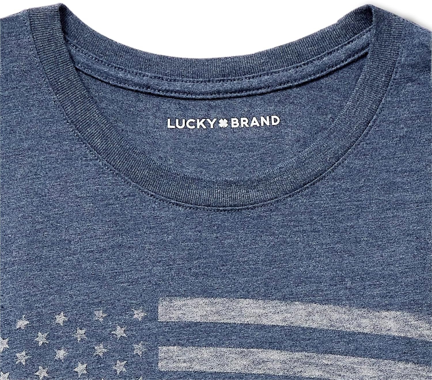 Lucky Brand Men's USA Flag Tee - Image 5