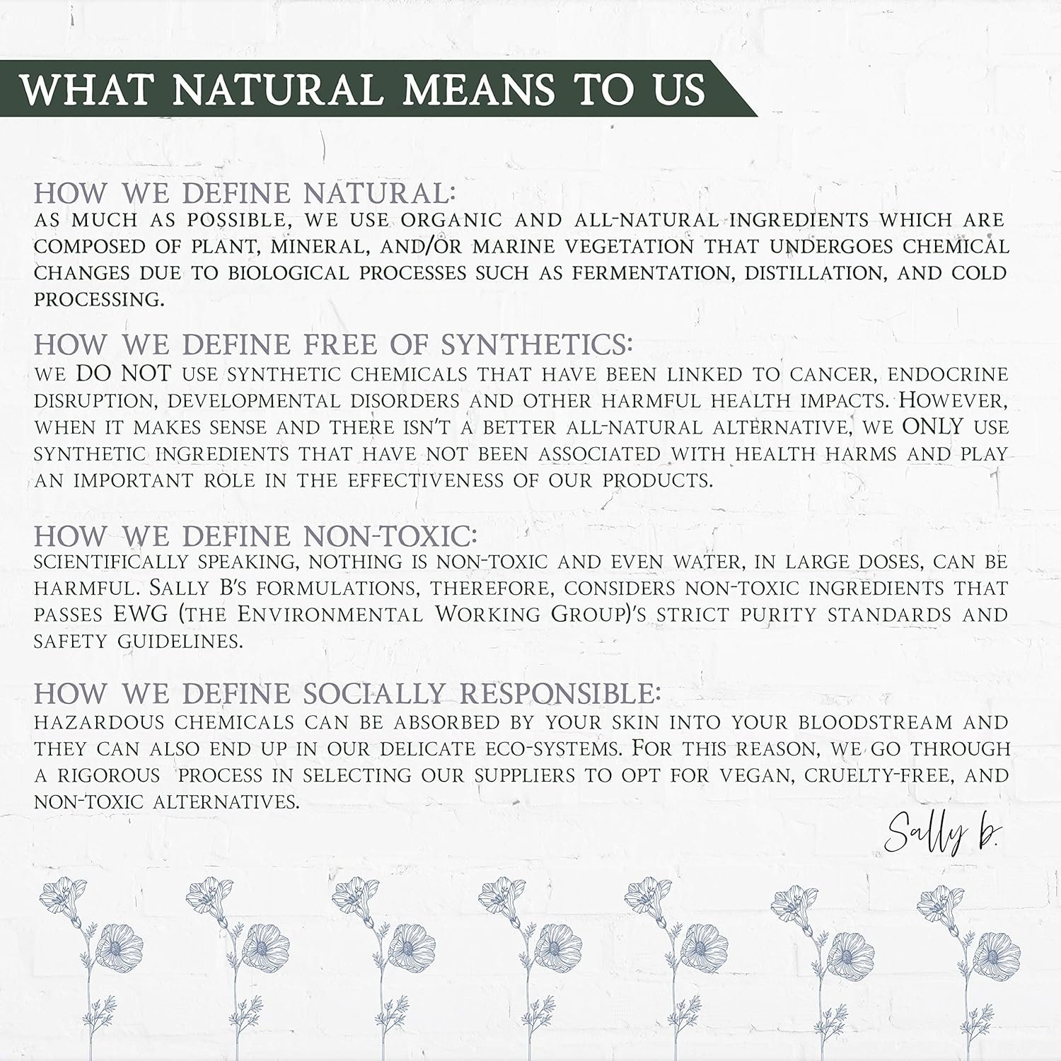 Sally B’s Lavender Hand Cream – Hydrating & Nourishing Formula for Dry Skin – Shea Butter, Jojoba & Olive Oil – EWG Verified – 4 oz - Image 7