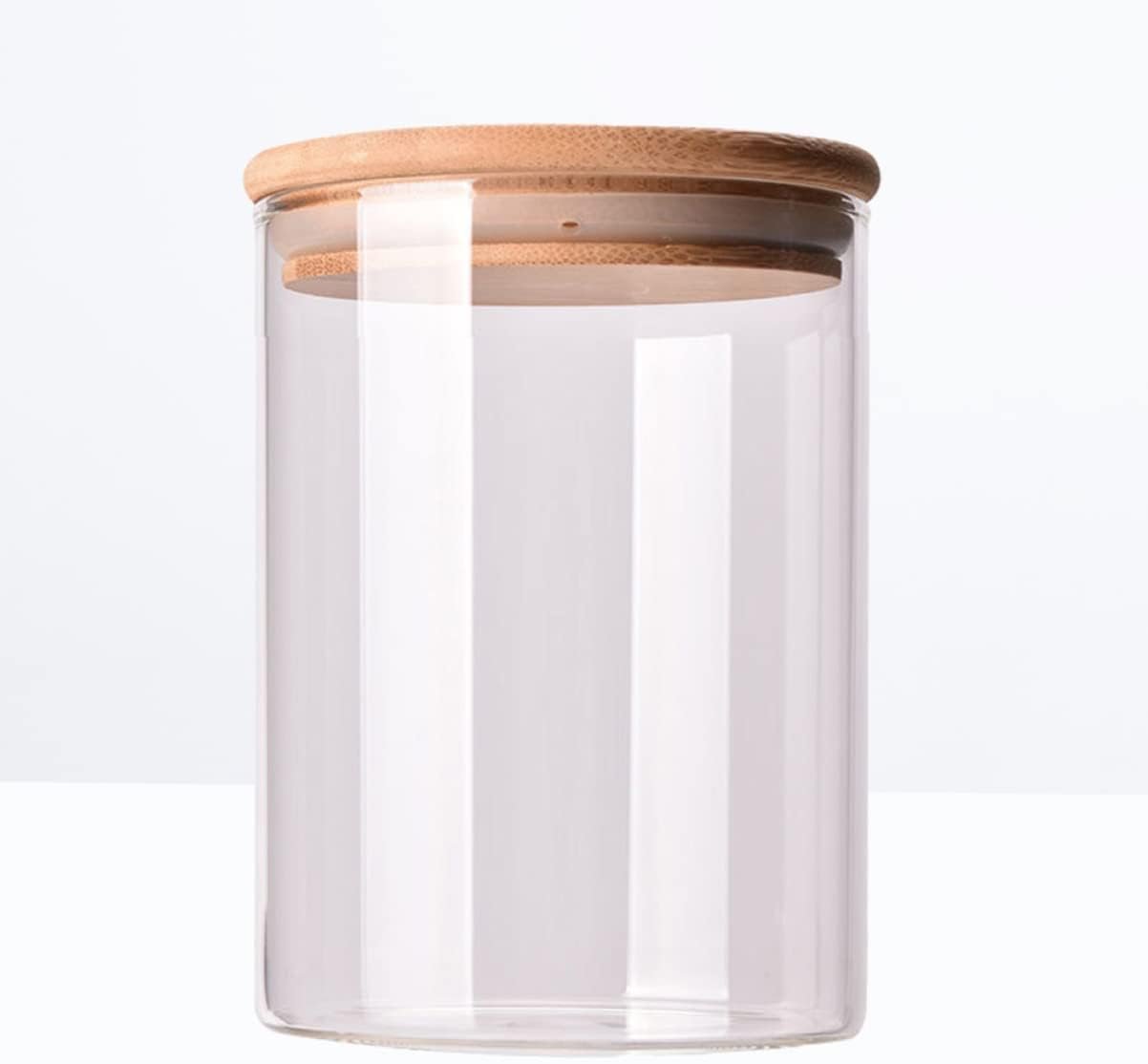 Sealed Glass Storage Jar with Lid Canister for Tea Coffee Sugar and Dry Food Storage Stylish Food Container with Airtight Seal for Freshness - Image 6