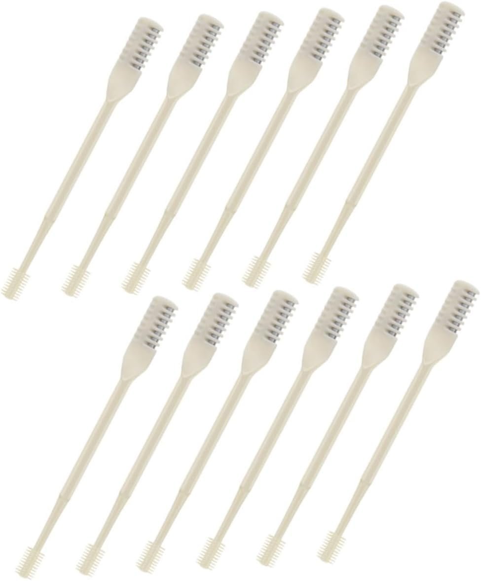 12Pcs Manual Nose Hair Tool Dual End Nasal Hair Trimmer for Men Women Portable Nose Hair Cutter Easy Safe Painless Grooming - Image 2