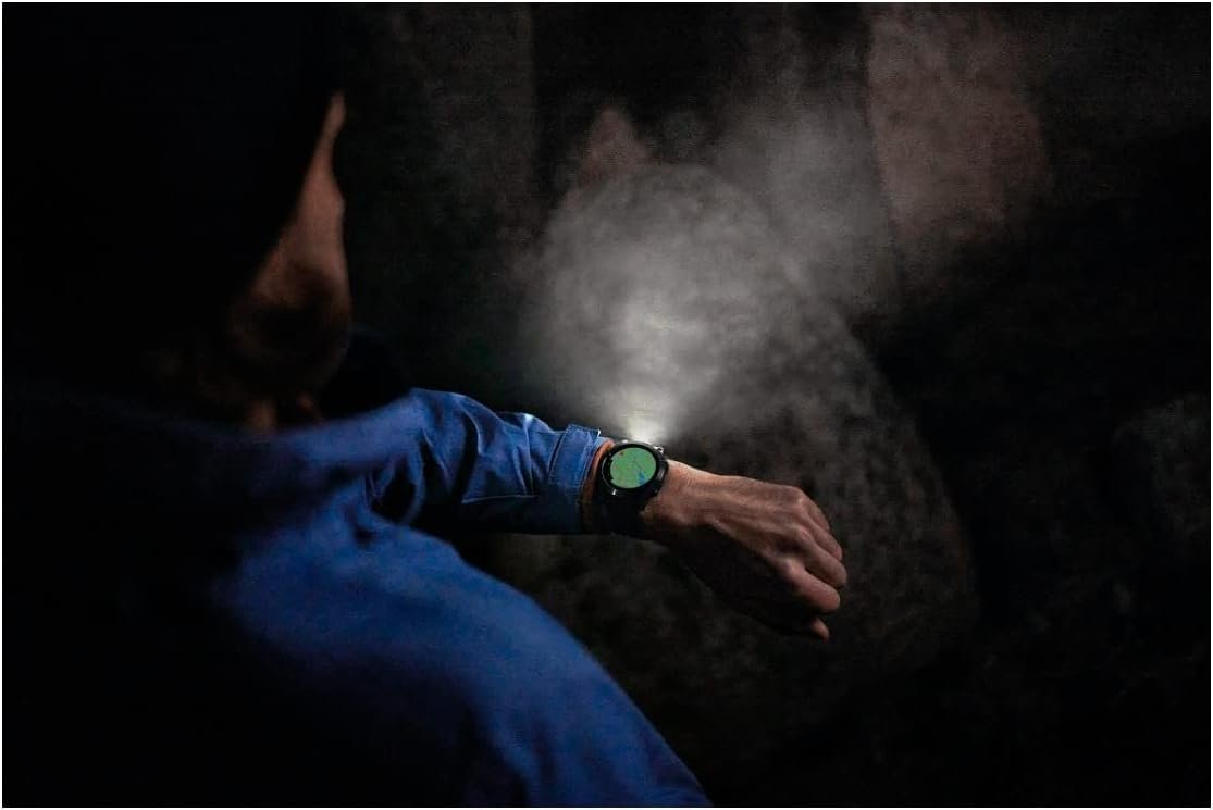 Garmin fēnix 7 Pro Sapphire Solar, Multisport GPS Smartwatch, Built-in Flashlight, Solar Charging Capability, Black - Image 3