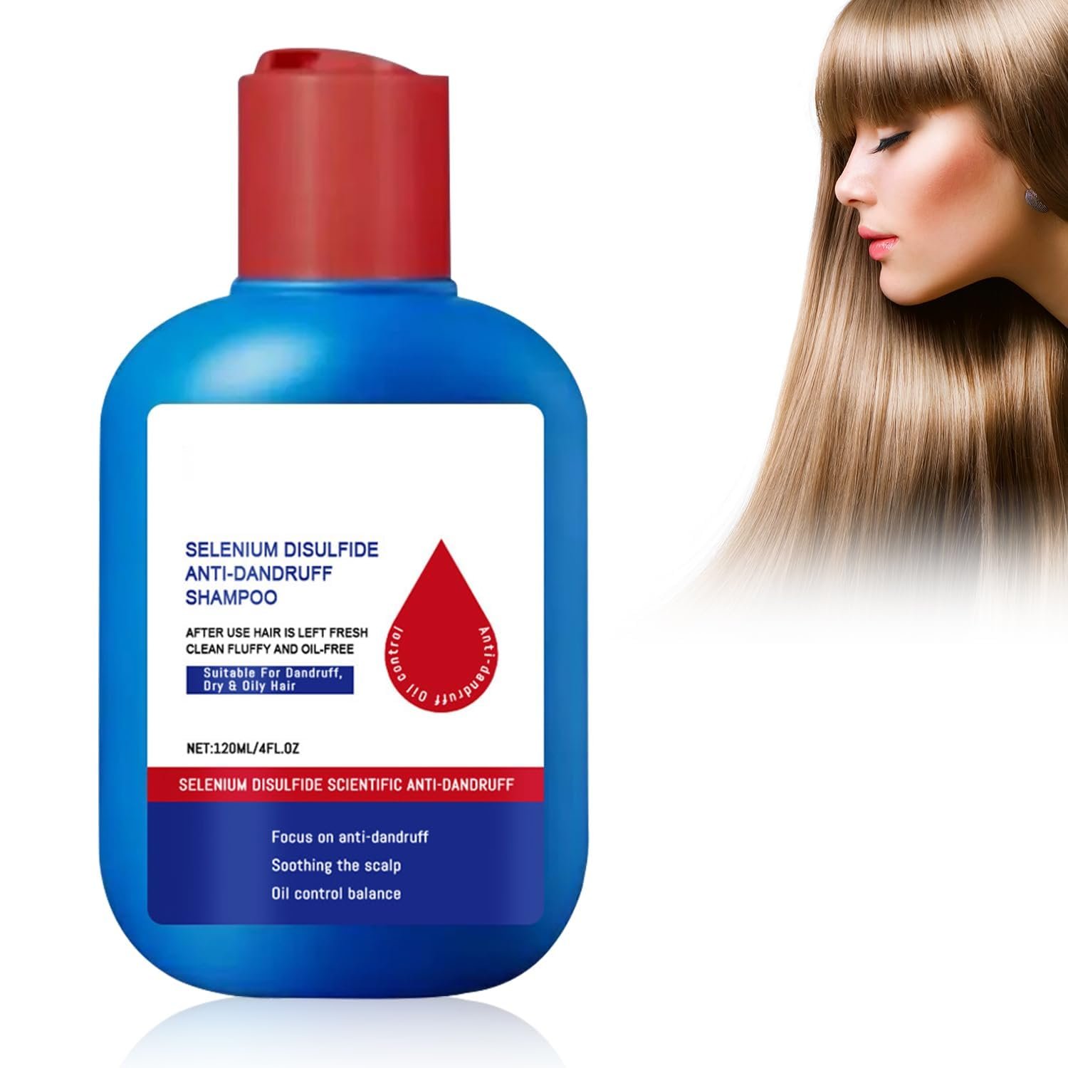 Nippori Anti-Dandruff Shampoo, Oil Control Formula for Men and Women, 300ml - Image 2