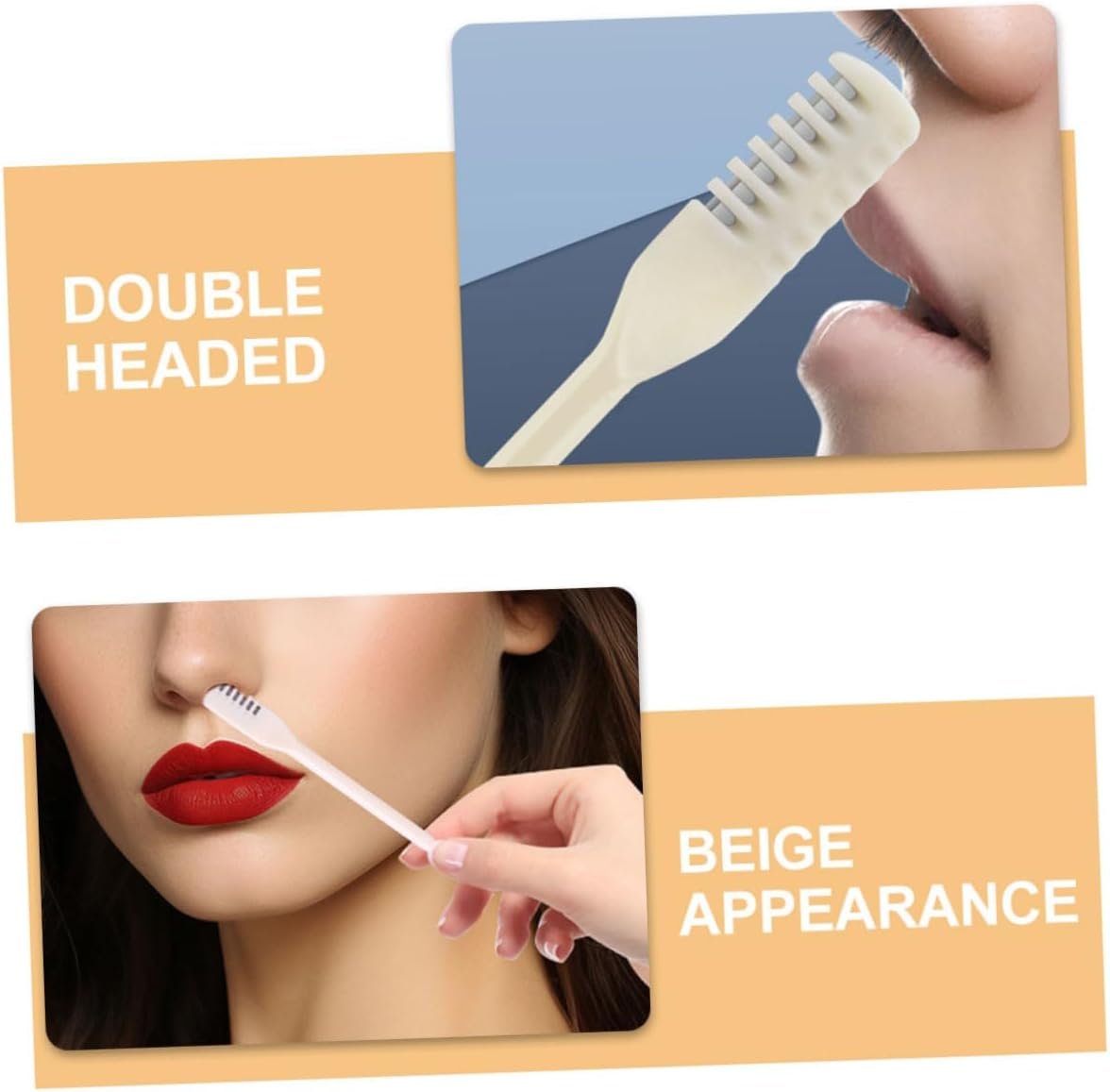 12Pcs Manual Nose Hair Tool Dual End Nasal Hair Trimmer for Men Women Portable Nose Hair Cutter Easy Safe Painless Grooming - Image 4