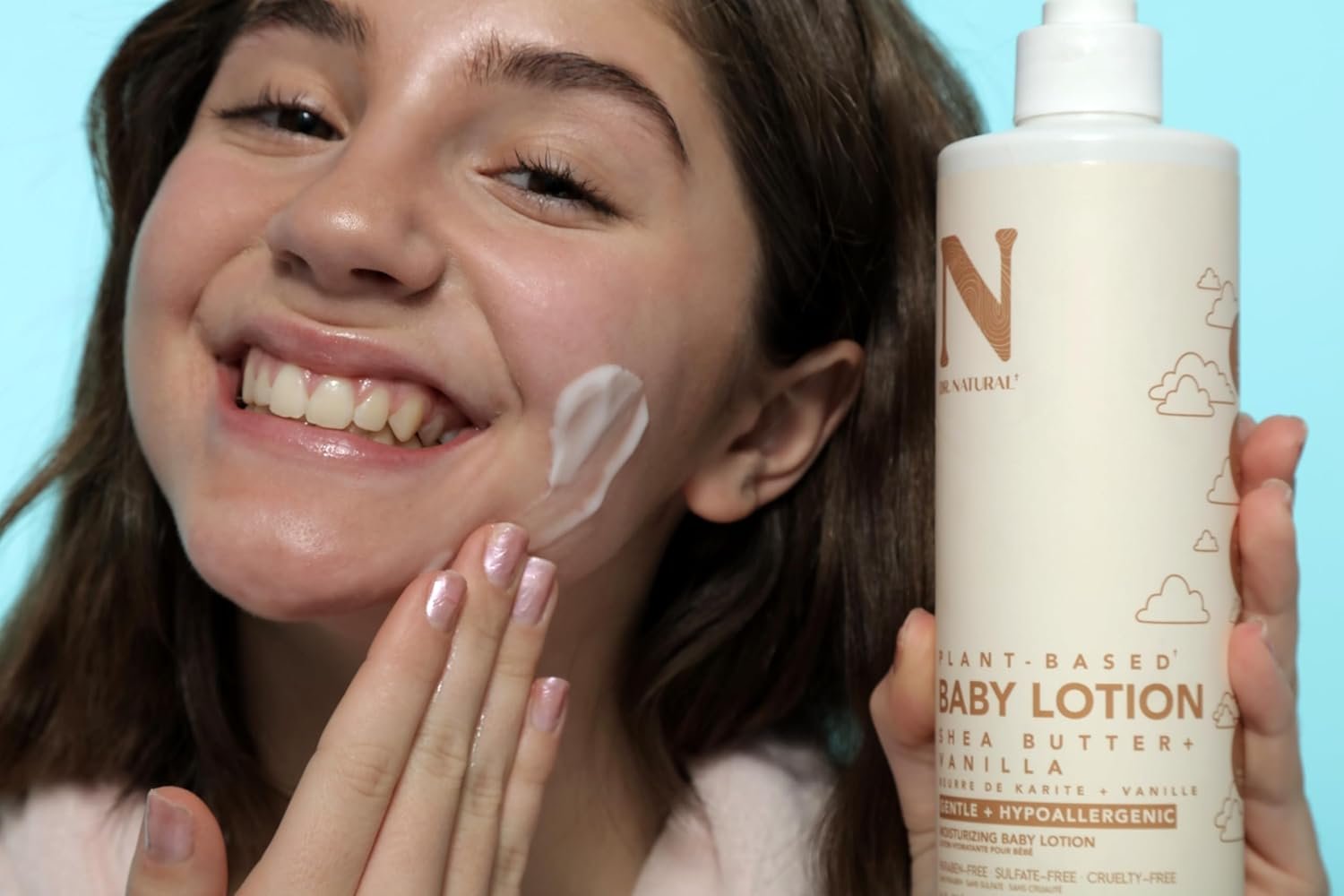 Dr. Natural Moisturizing Baby Lotion - Shea Butter Baby Lotion for Newborn and Kids - Sensitive Skin Body Lotion - Shea Butter and Vanilla - 16 oz - Image 7