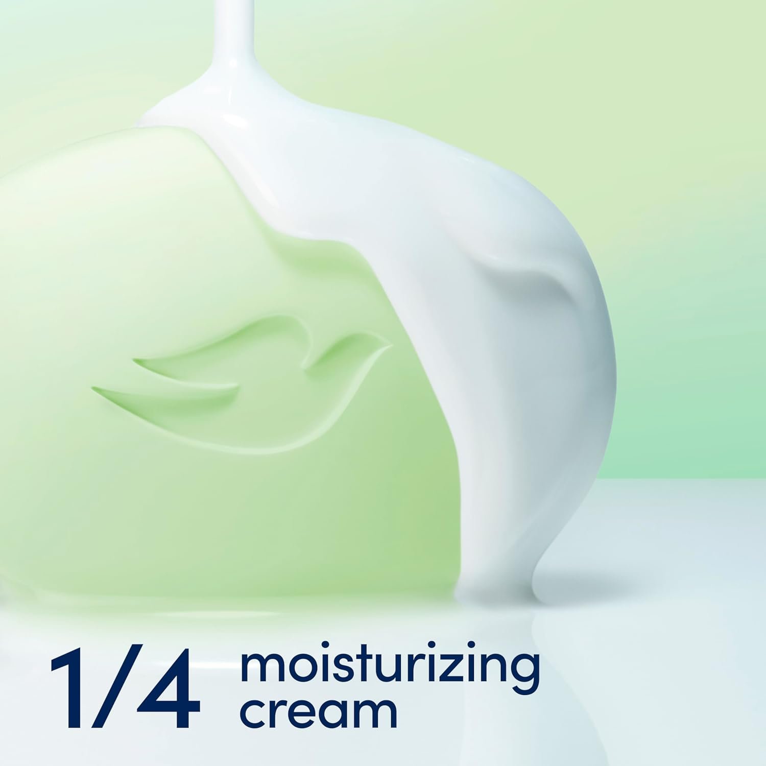 Dove Beauty Bar Soap Cool Moisture Cucumber & Green Tea Scent 6 Count for Refreshed Skin, Leaves Skin Refreshed 3.75 oz - Image 6