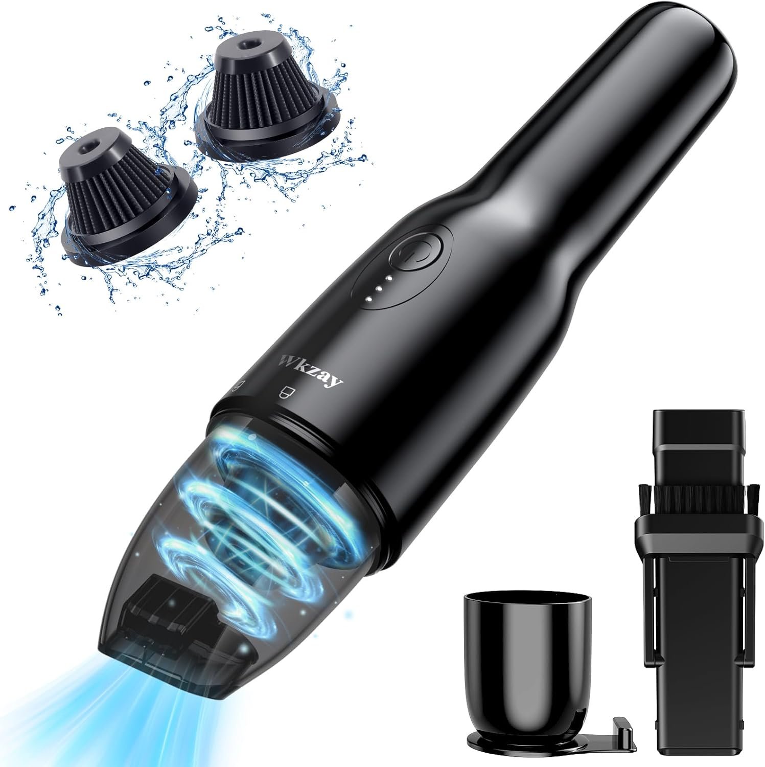 Small Handheld Vacuum Cordless with Brushless Motor – 16,000Pa Strong Suction, Fast Charging, Low Noise, Lightweight and Portable for Home, Apartment, Dorms, Small Spaces - Image 2