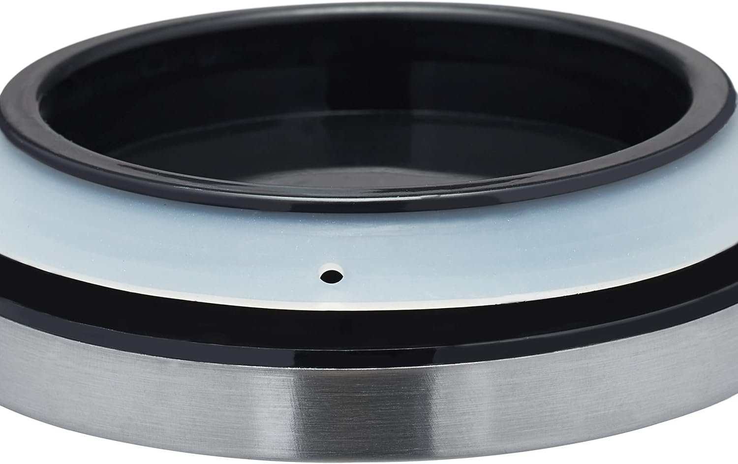 Storage Jars in Set of 6, in 3 Sizes, Stainless Steel Airtight Lids, Store Dry Food, Glass, Transparent/Silver, 18 x 10 cm - Image 8