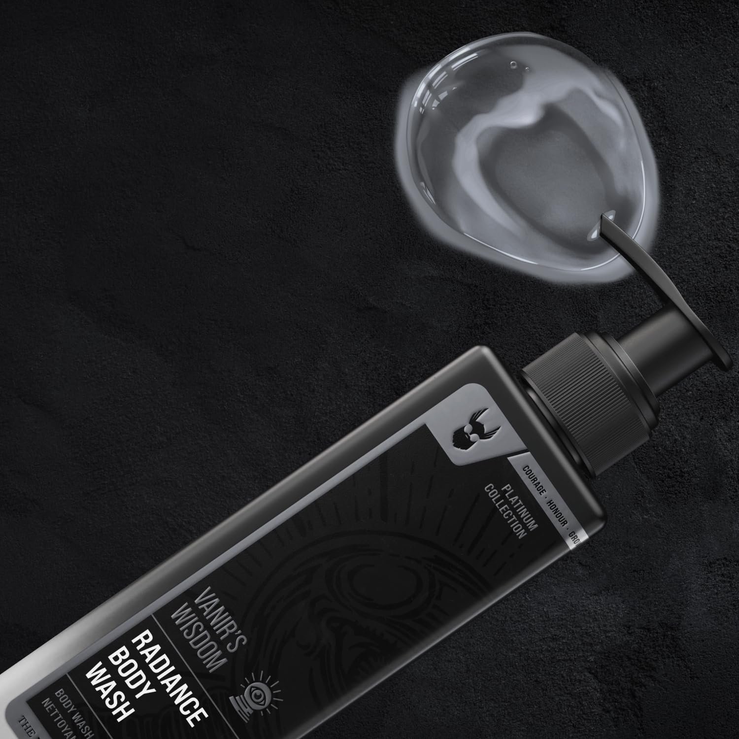 The Beard Struggle Men's Body Wash Surtr's Fury - Platinum Collection - Skin Cleaning Agent - Natural Body Wash - Shower Gel Liquid Soap - 240 mL / 8 US. fl. oz. - Image 8