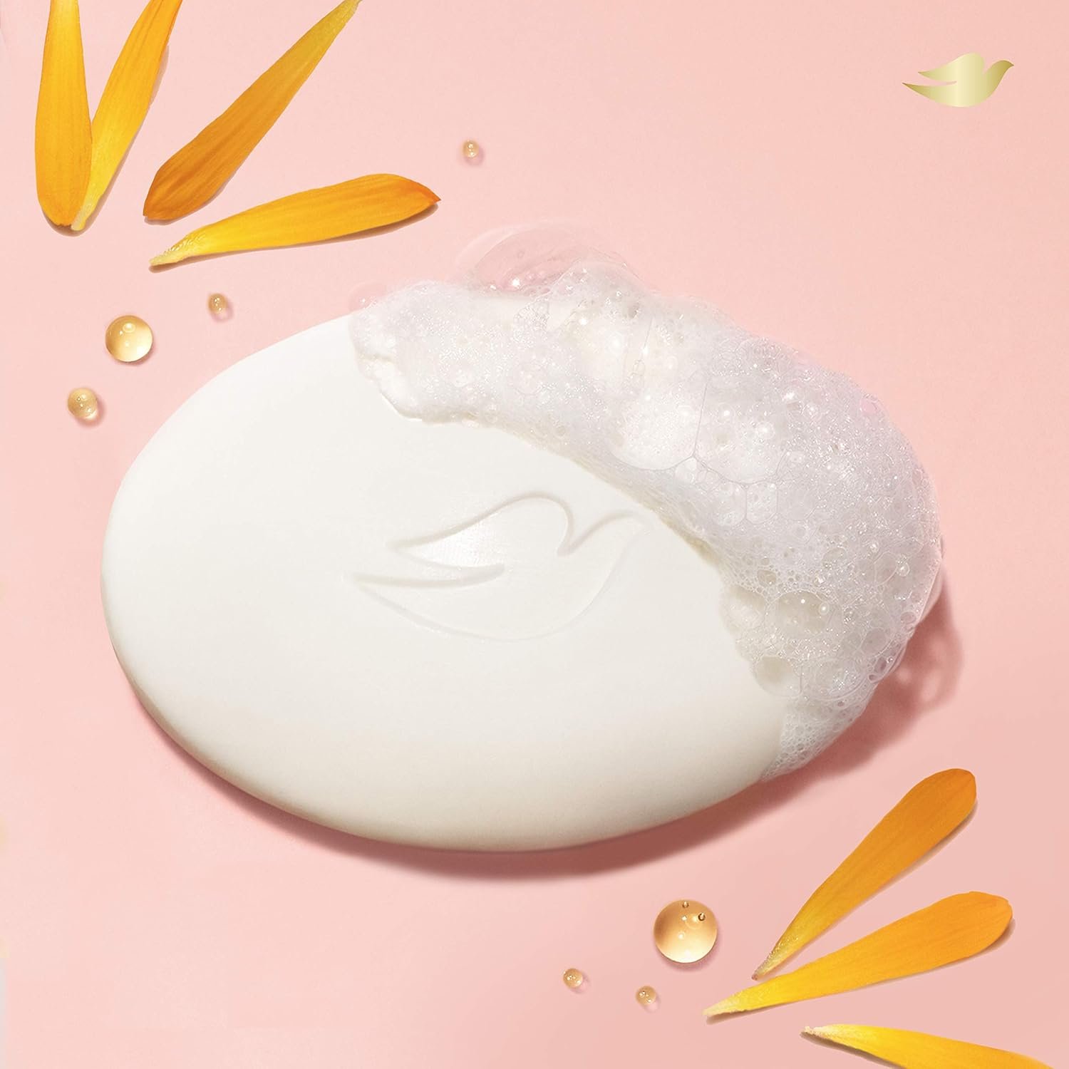 Dove Soothing Care Moisturizing Beauty Bar For Sensitive Skin with Calendula Oil Effectively Washes Away Bacteria, Hydrating and Replenishing Skin Care 3.75 oz 6 Bars - Image 11