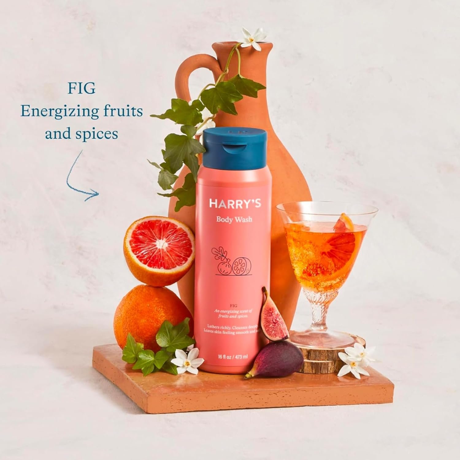 Harry's Men's Body Wash, 18 Fl oz (Pack of 4) | Men's Body Wash and Shower Gel Variety Pack - Stone, Redwood, Fig & Spring Scent | Sulfate-Free for Men - Image 10