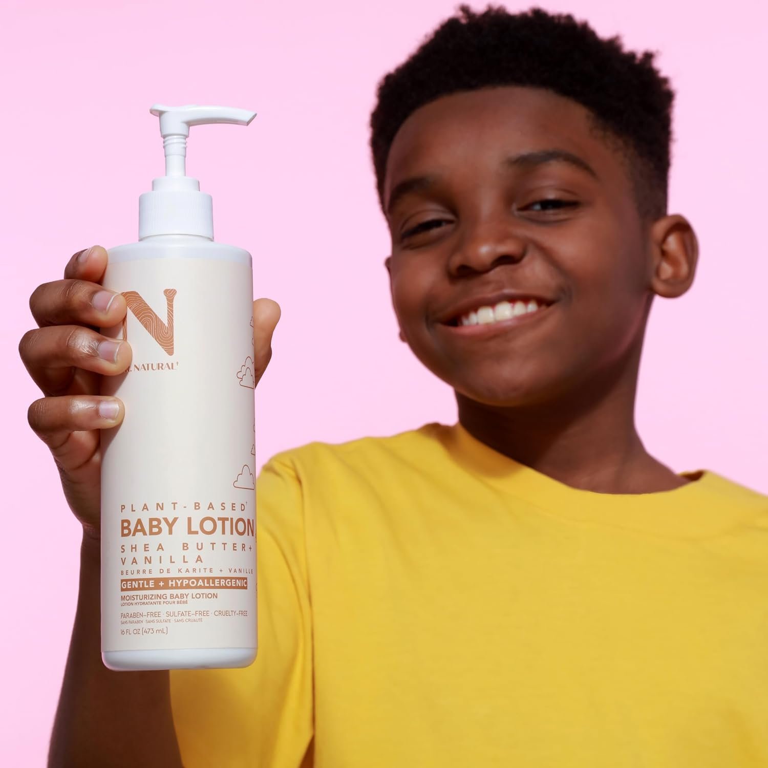 Dr. Natural Moisturizing Baby Lotion - Shea Butter Baby Lotion for Newborn and Kids - Sensitive Skin Body Lotion - Shea Butter and Vanilla - 16 oz - Image 6