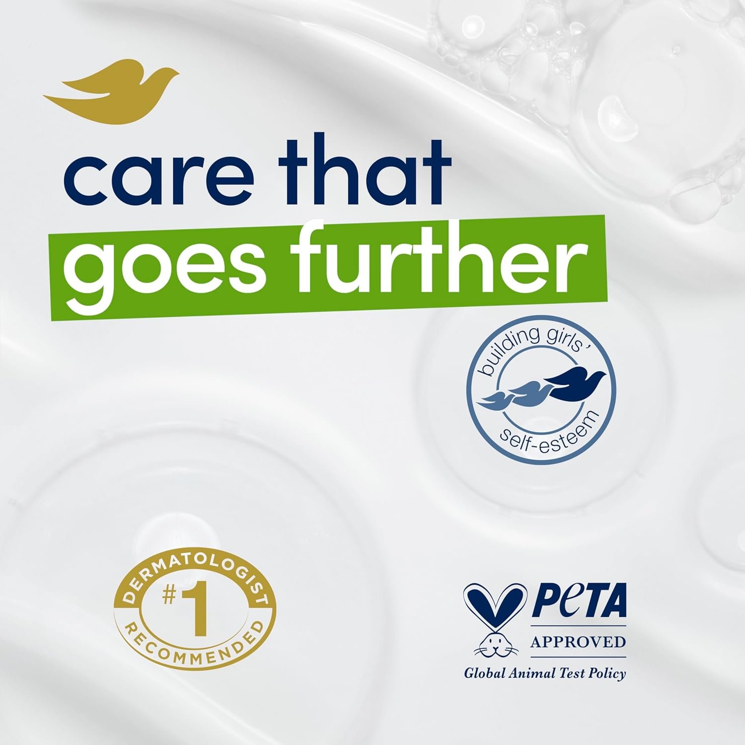 Dove Beauty Bar Soap Cool Moisture Cucumber & Green Tea Scent 6 Count for Refreshed Skin, Leaves Skin Refreshed 3.75 oz - Image 9