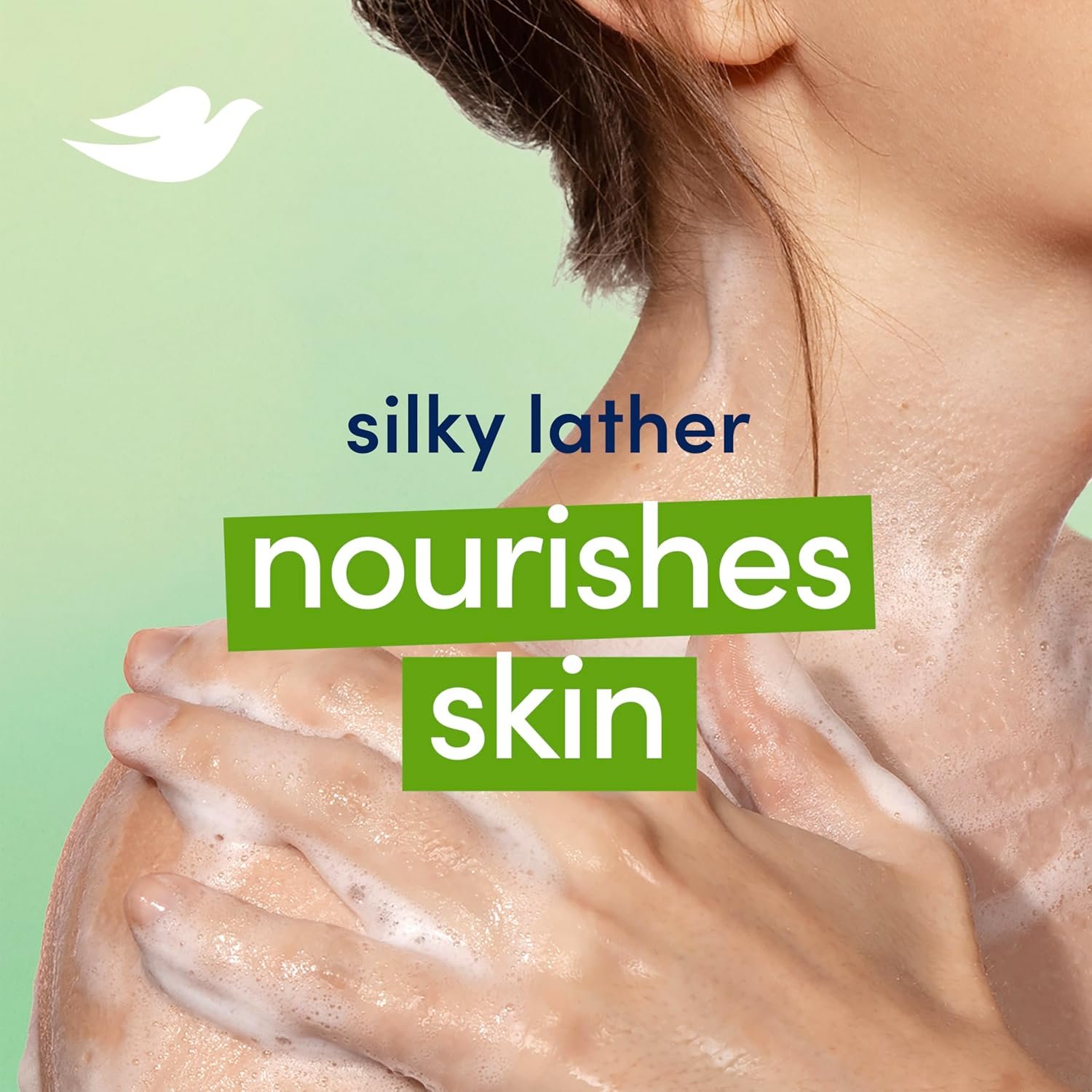 Dove Beauty Bar Soap Cool Moisture Cucumber & Green Tea Scent 6 Count for Refreshed Skin, Leaves Skin Refreshed 3.75 oz - Image 8