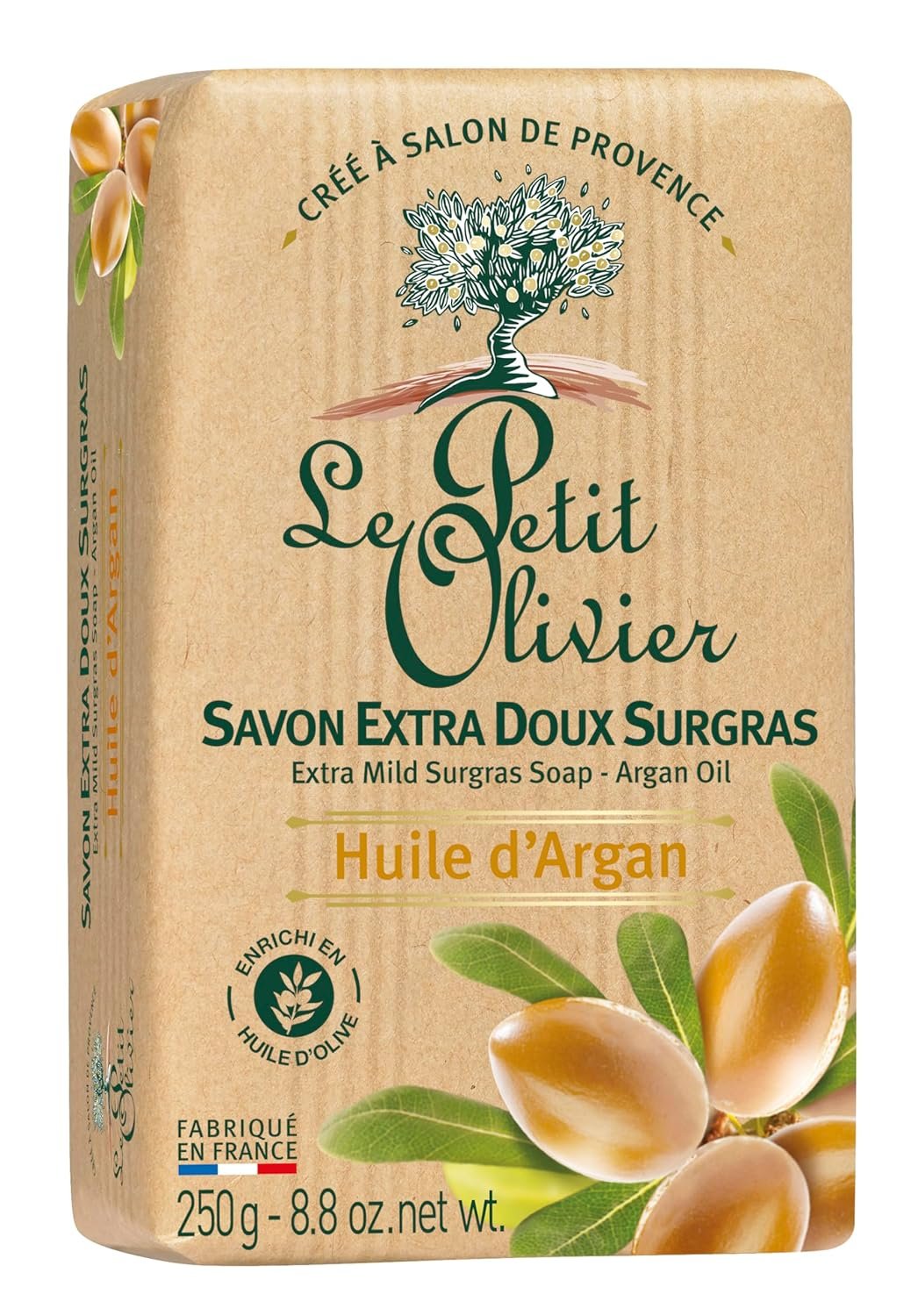 Extra Mild Surgras Soap - 3.5 oz Bar with Argan Oil for Luxurious, Gentle Cleansing - Unisex Skincare - Image 2