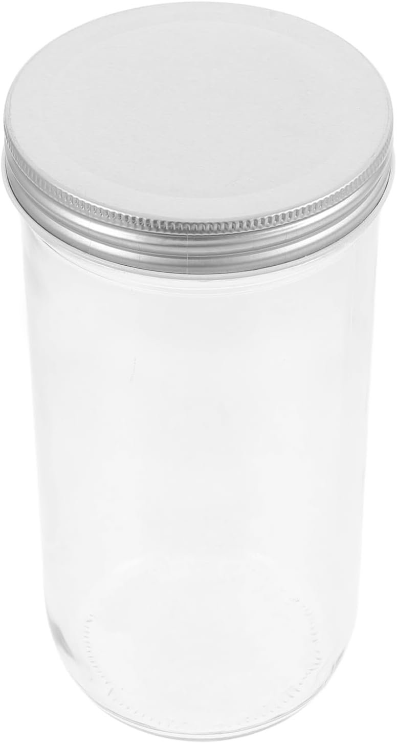 Glass Food Storage Jar with Airtight Seal Versatile Kitchen Canister for Oats Spices Design for Easy Visibility Easy to Clean Storage - Image 2