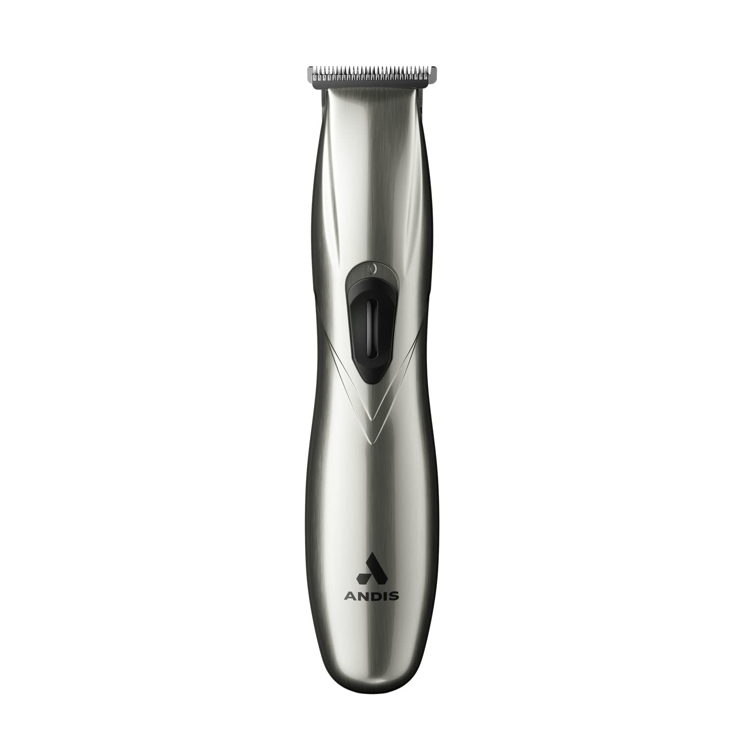 Andis 32810 Slimline Pro Cord/Cordless Beard Trimmer, Lithium Ion T-Blade Trimmer, Close Cutting T-Blade Zero Gapped, Chrome - Image 2