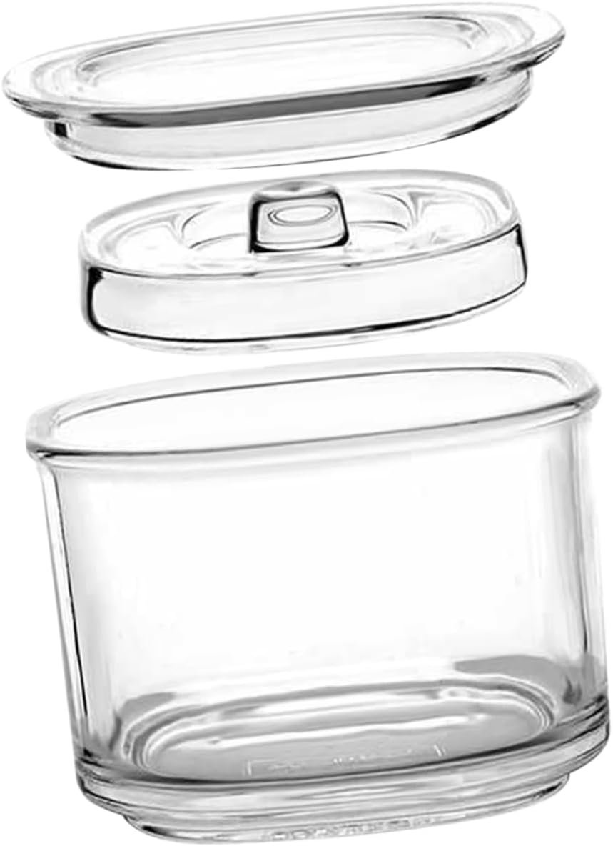 Transparent Glass Pickle Canister Airtight Wide Mouth Jar for Food Storage Glass Kimchi Jar with Sealed Lid for Kitchen Organization - Image 10