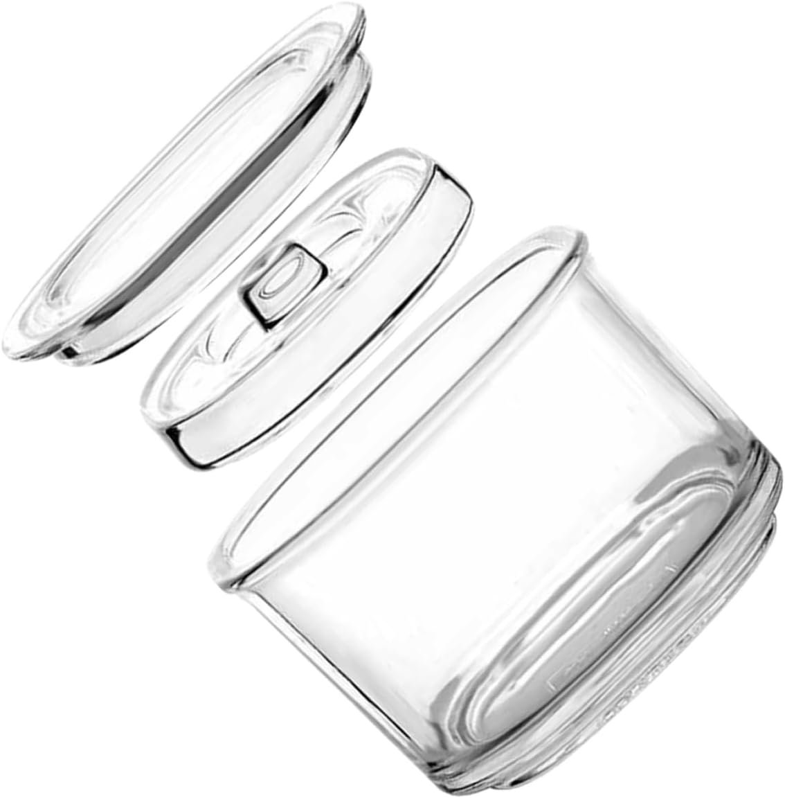 Transparent Glass Pickle Canister Airtight Wide Mouth Jar for Food Storage Glass Kimchi Jar with Sealed Lid for Kitchen Organization - Image 6