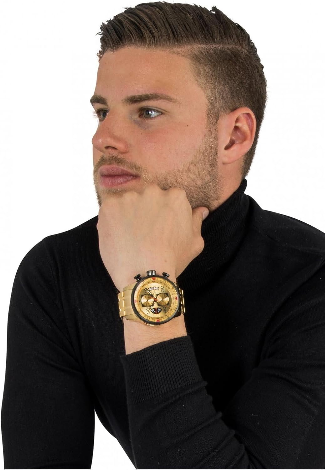 Invicta Men's Aviator Analog Display Japanese Quartz Watch - Image 7