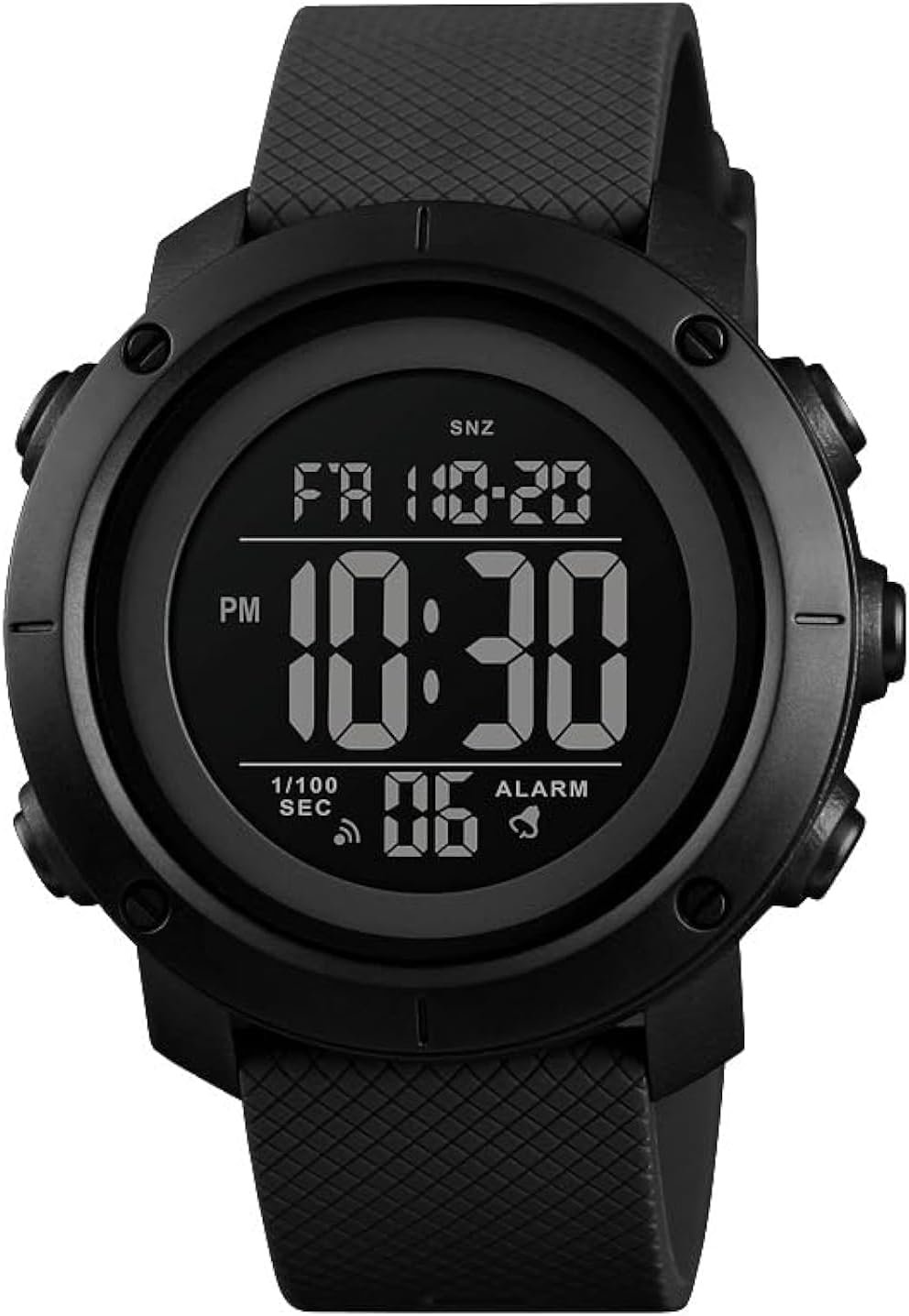 Digital Watch Sports Waterproof Military Back Light Small Watch for Men Black 1426 - Image 2