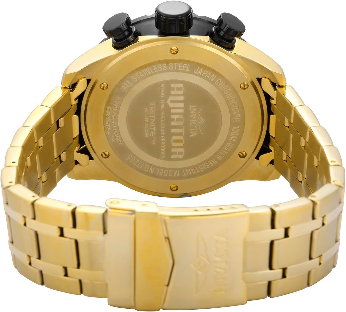 Invicta Men's Aviator Analog Display Japanese Quartz Watch - Image 5