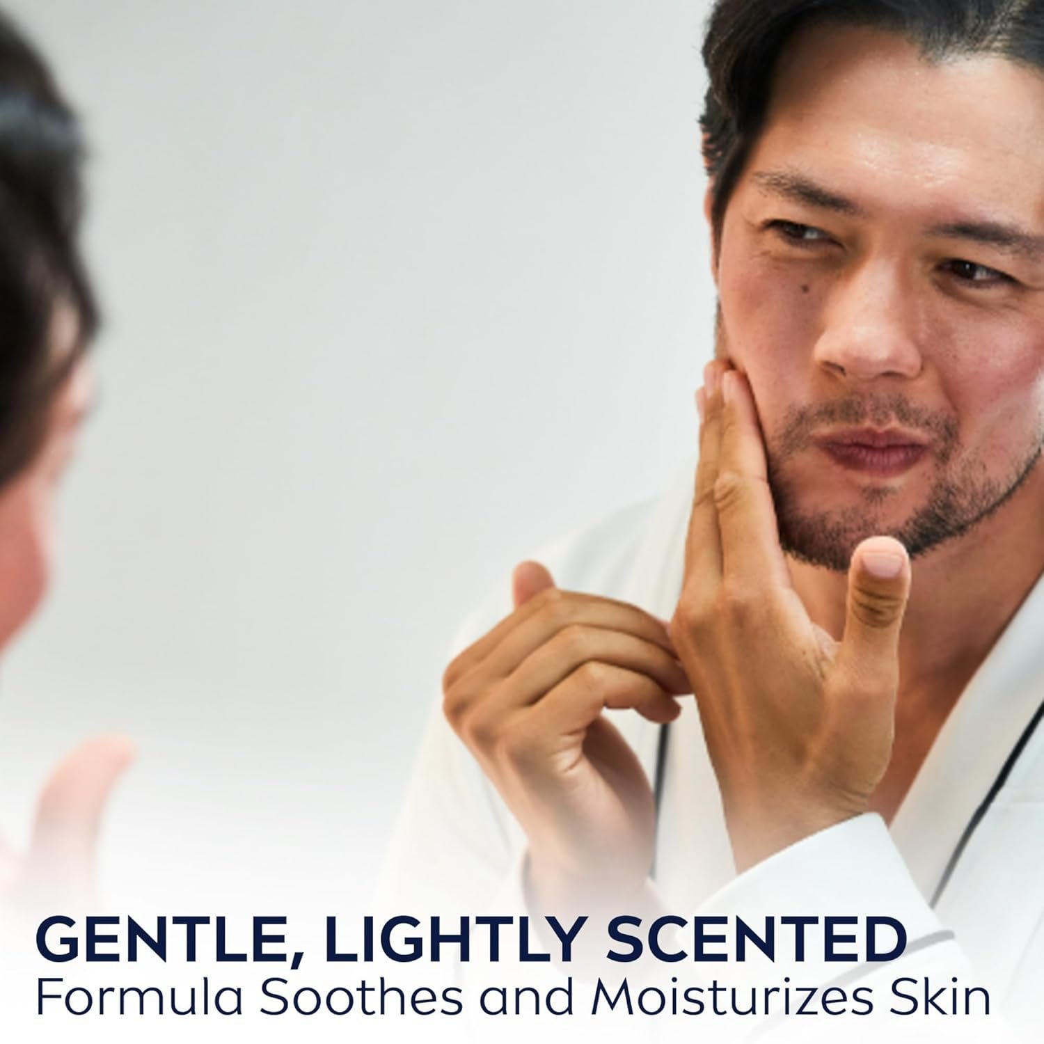 NIVEA MEN Sensitive Soothing Post Shave Balm with Vitamin E, Pro-Vitamin B5 and Chamomile Extract, Alcohol Free After Shave Balm for Men, 3.3 Fl Oz Bottle - Image 7