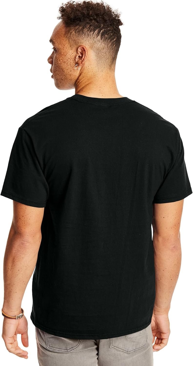 Hanes Men's Short-Sleeve Beefy T-Shirt with Pocket - Image 5