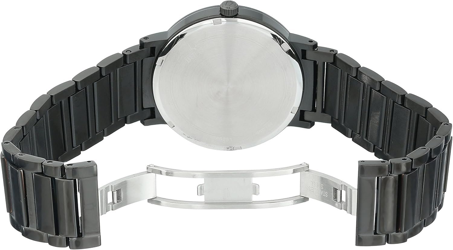 Bulova Men's 3-Hand Quartz Watch with Diamond Dial and Edge to Edge Crystal - Image 8