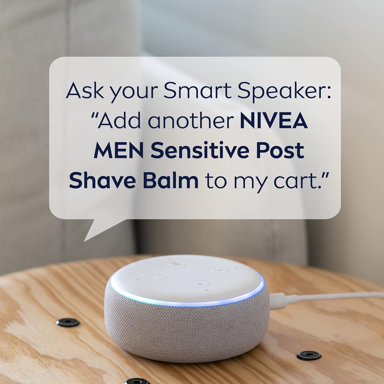 NIVEA MEN Sensitive Soothing Post Shave Balm with Vitamin E, Pro-Vitamin B5 and Chamomile Extract, Alcohol Free After Shave Balm for Men, 3.3 Fl Oz Bottle - Image 10