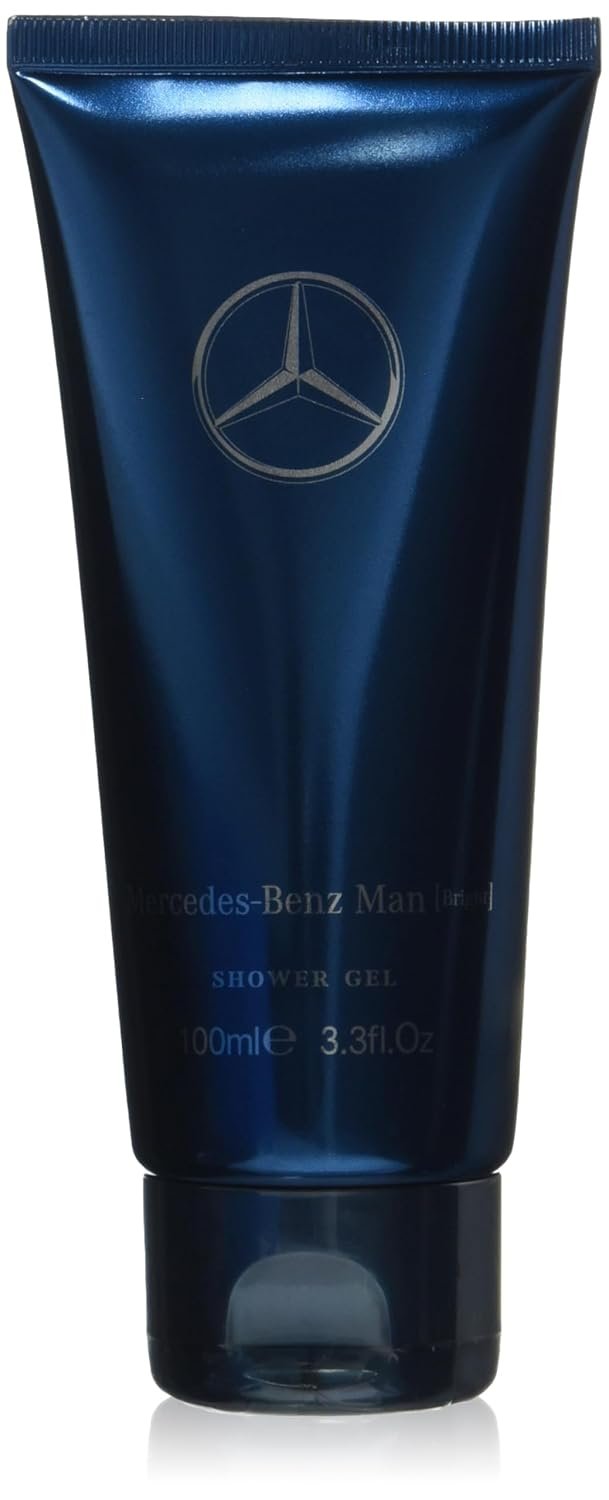Mercedes Benz Man Bright - Shower Gel Body Wash - Mens Body Wash - Bergamot, Lavender Fragrances - Travel Size Moisturizing Body Soap Liquid - 3.3 oz - Image 2