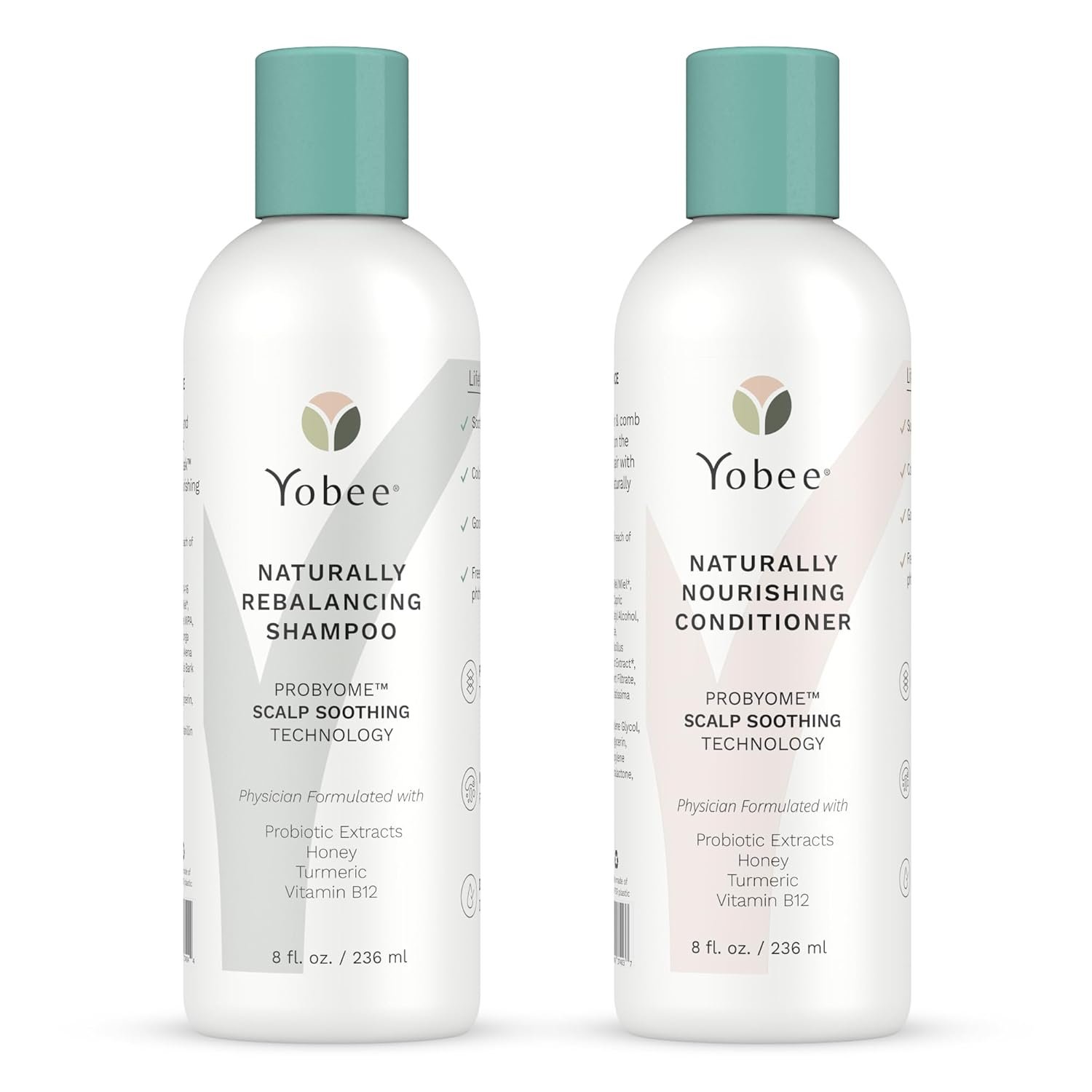 Psoriasis & Dandruff relief | Yobee Probiotic Shampoo & Conditioner | Doctor formulated - Image 2