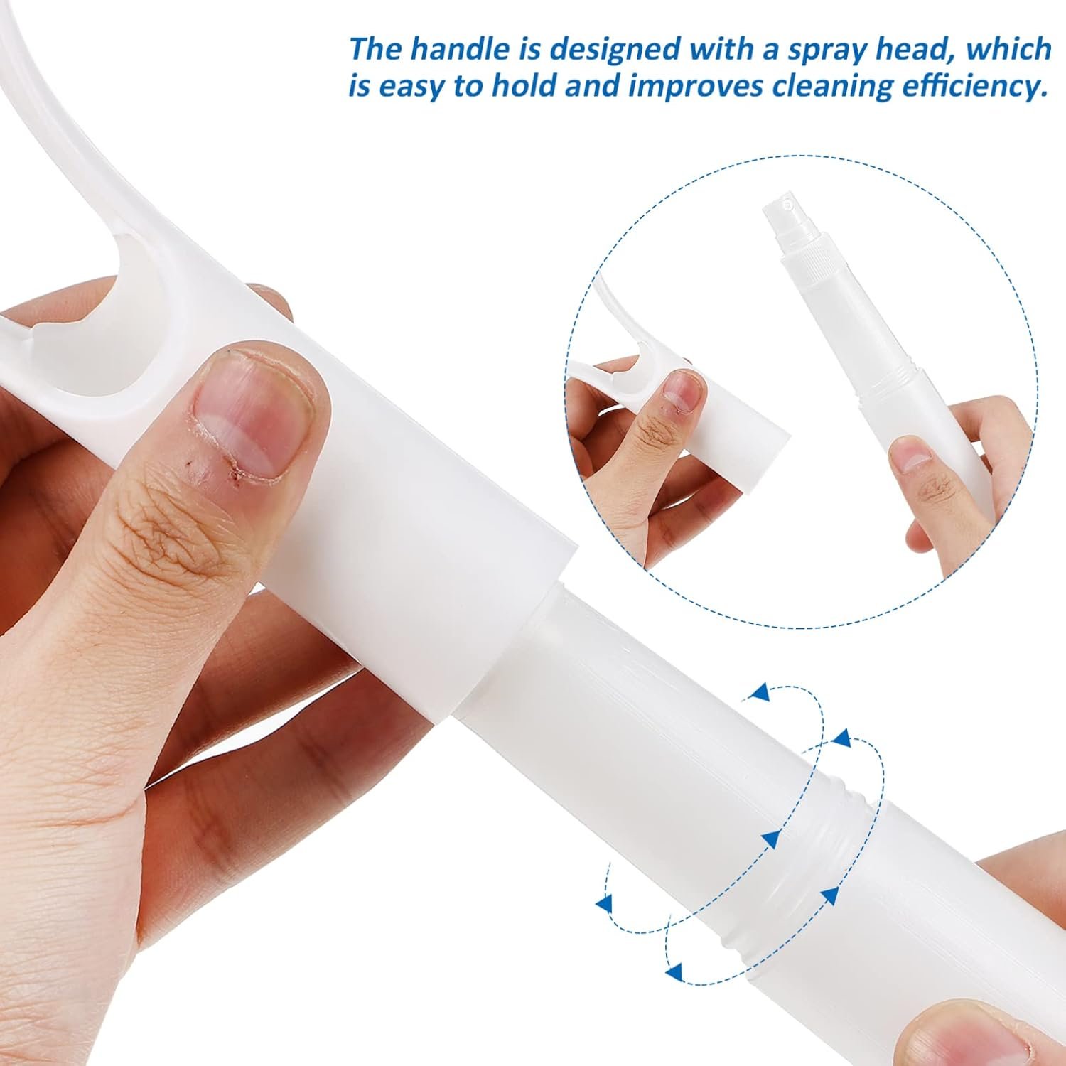 NOLITOY 3pcs Upgrade Your Cleaning Window Squeegee Scrubber Tool Multi-Purpose Cleaning Kit - Image 6