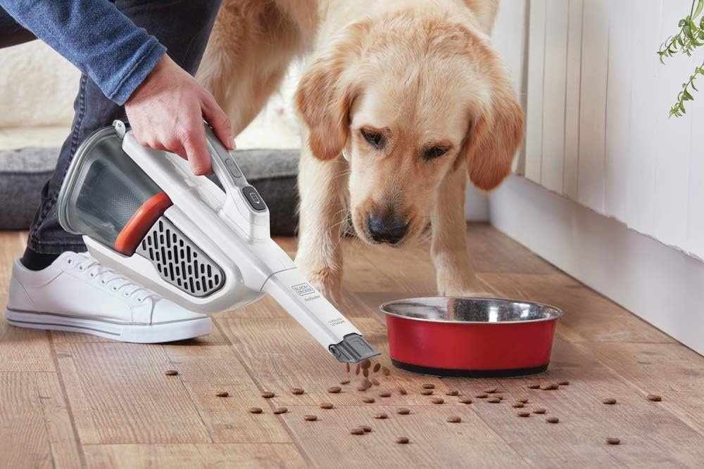 BLACK+DECKER Dustbuster Handheld Vacuum, Cordless, AdvancedClean+, White (HHVK320J10) - Image 15