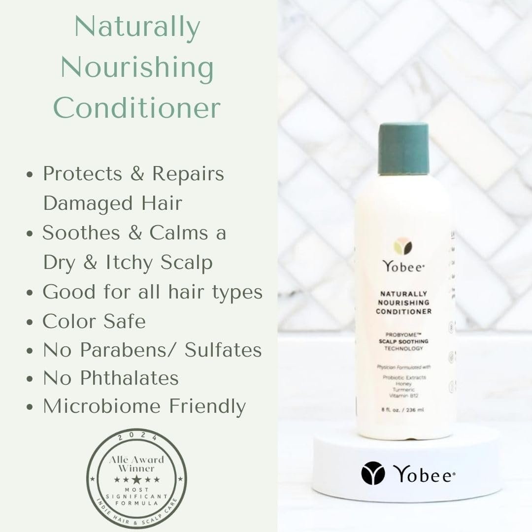 Psoriasis & Dandruff relief | Yobee Probiotic Shampoo & Conditioner | Doctor formulated - Image 4