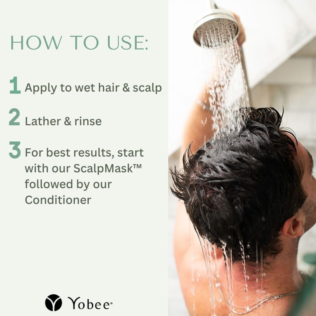 Psoriasis & Dandruff relief | Yobee Probiotic Shampoo & Conditioner | Doctor formulated - Image 6