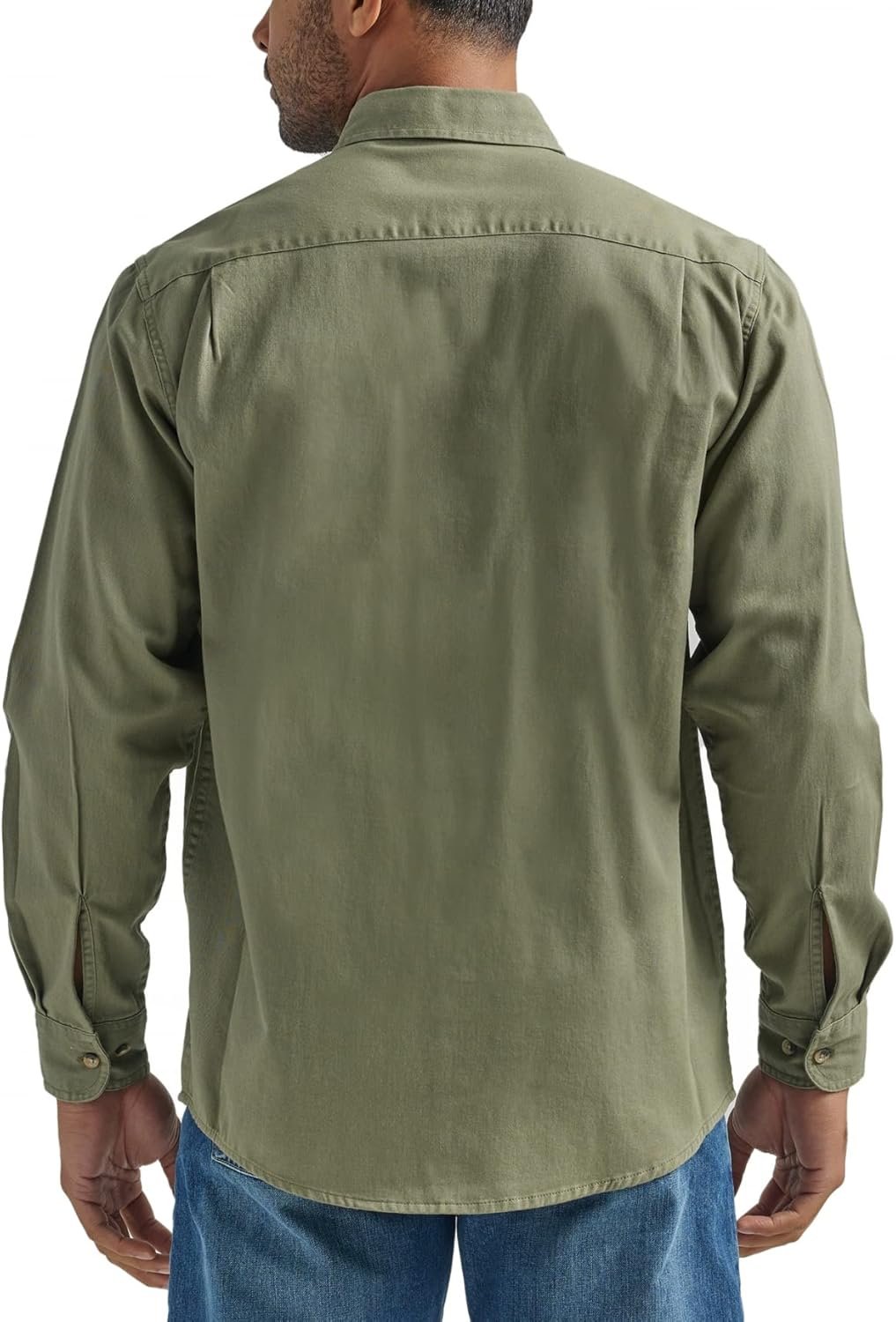 Wrangler Authentics Men's Long Sleeve Classic Woven Shirt - Image 3