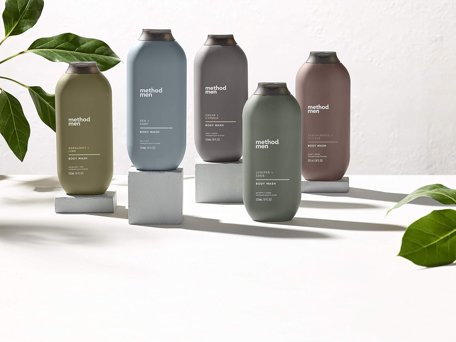 Method Men, Juniper + Sage Body Wash, 18oz (Pack of 3) - Image 8