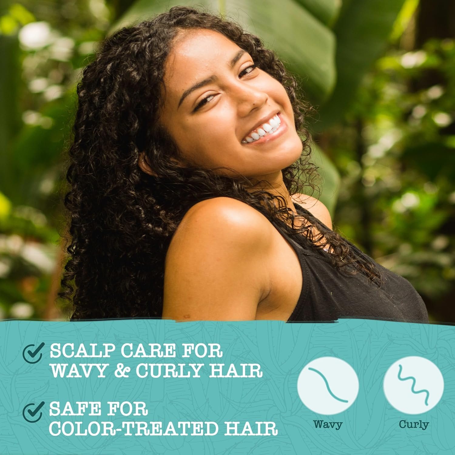 Maui Moisture Scalp Care Clarifying Shampoo, Apple Cider Vinegar Curly Hair Shampoo Moisturizes & Removes Scalp Build-Up, Sulfate-Free Surfactants, 13 fl. oz - Image 4