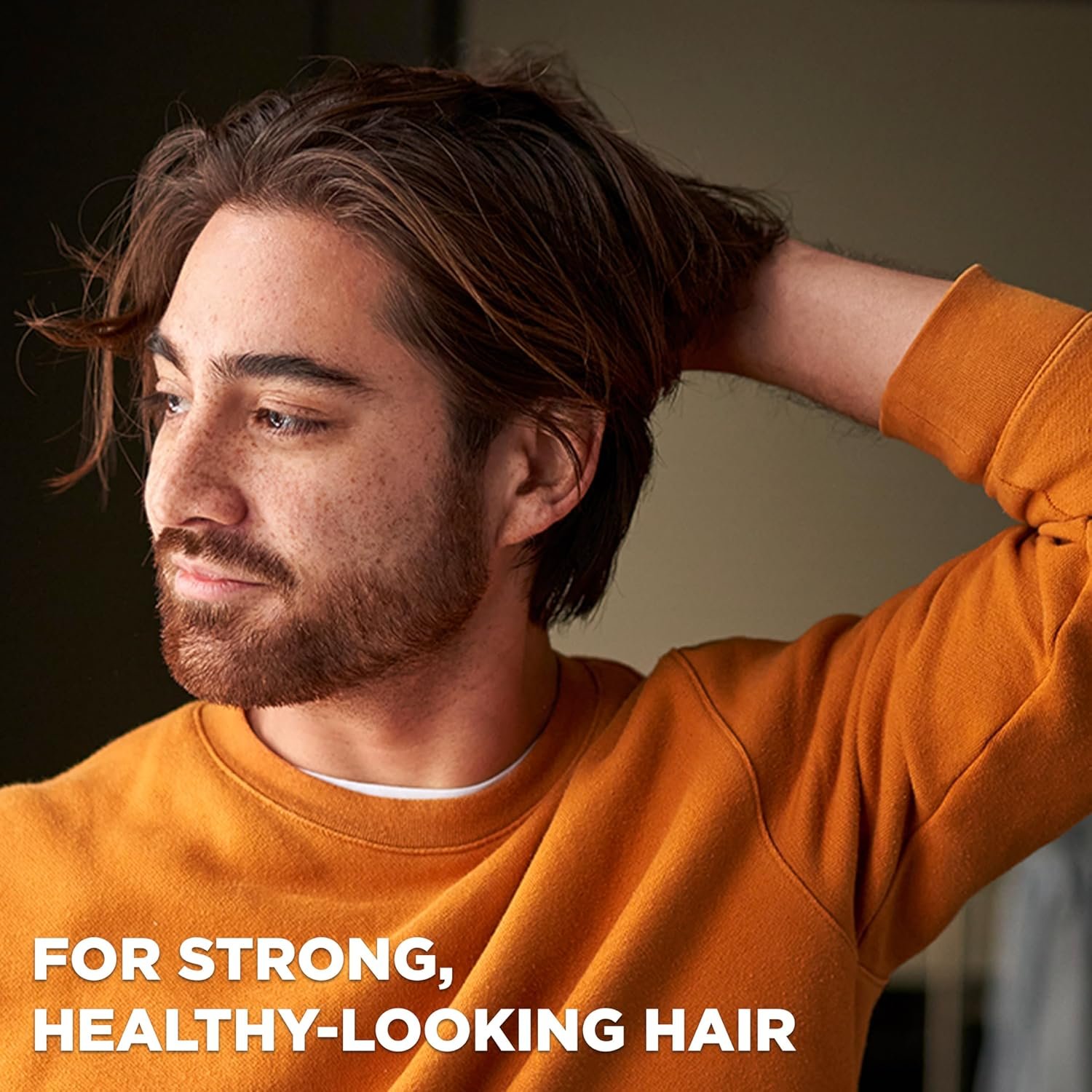 DOVE MEN + CARE 2-in-1 Shampoo + Conditioner Sandalwood & Cardamom Oil for Thick & Full Hair, + Vitamin B3 & Mineral Complex, 17.5 oz - Image 6