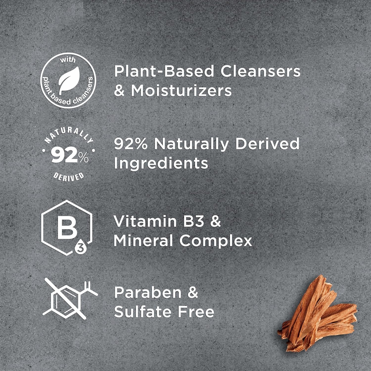 DOVE MEN + CARE 2-in-1 Shampoo + Conditioner Sandalwood & Cardamom Oil for Thick & Full Hair, + Vitamin B3 & Mineral Complex, 17.5 oz - Image 5