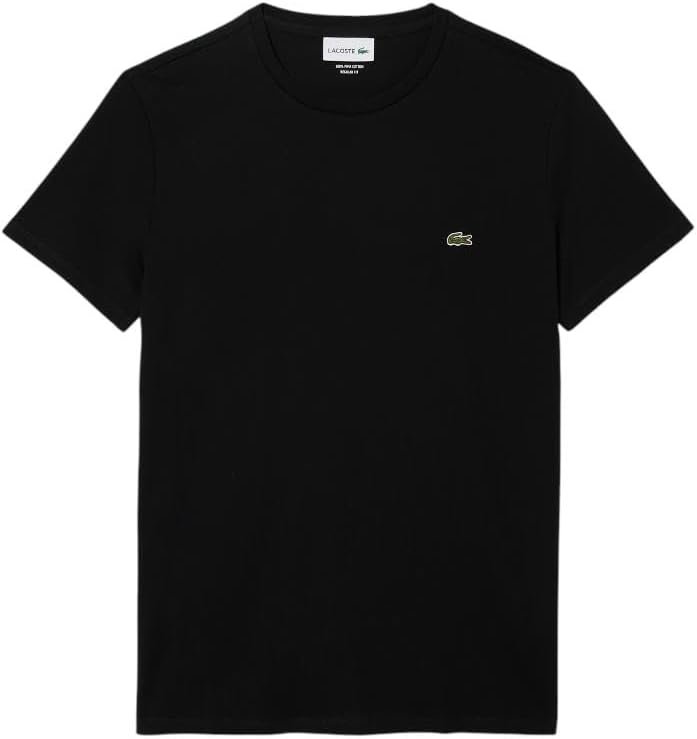 Lacoste Men's Short Sleeve Pima Jersey Crew Neck Tee - Image 6