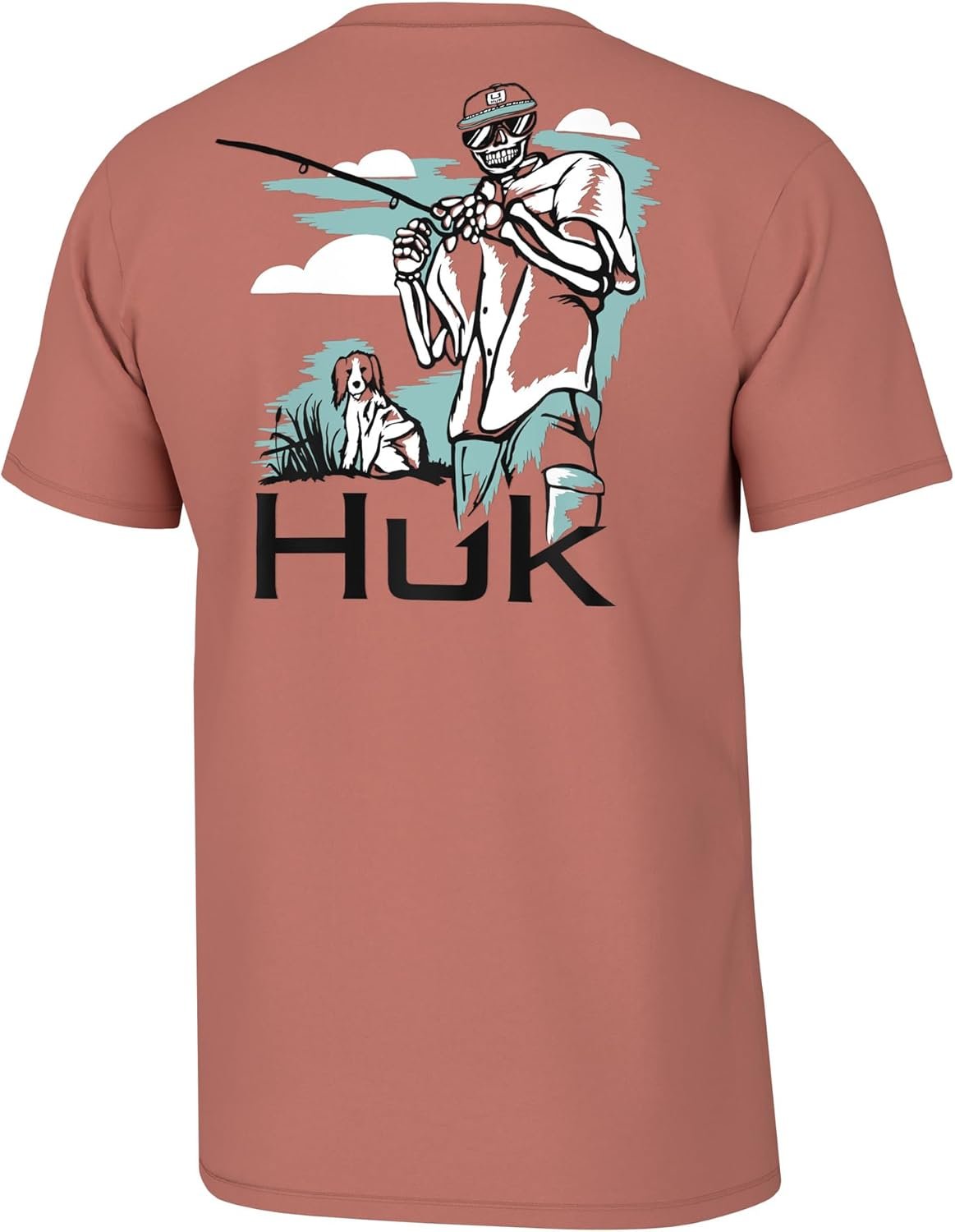 HUK Mens Fishing Graphic Tee, Performance Short Sleeve, Quick-Dry - Image 2