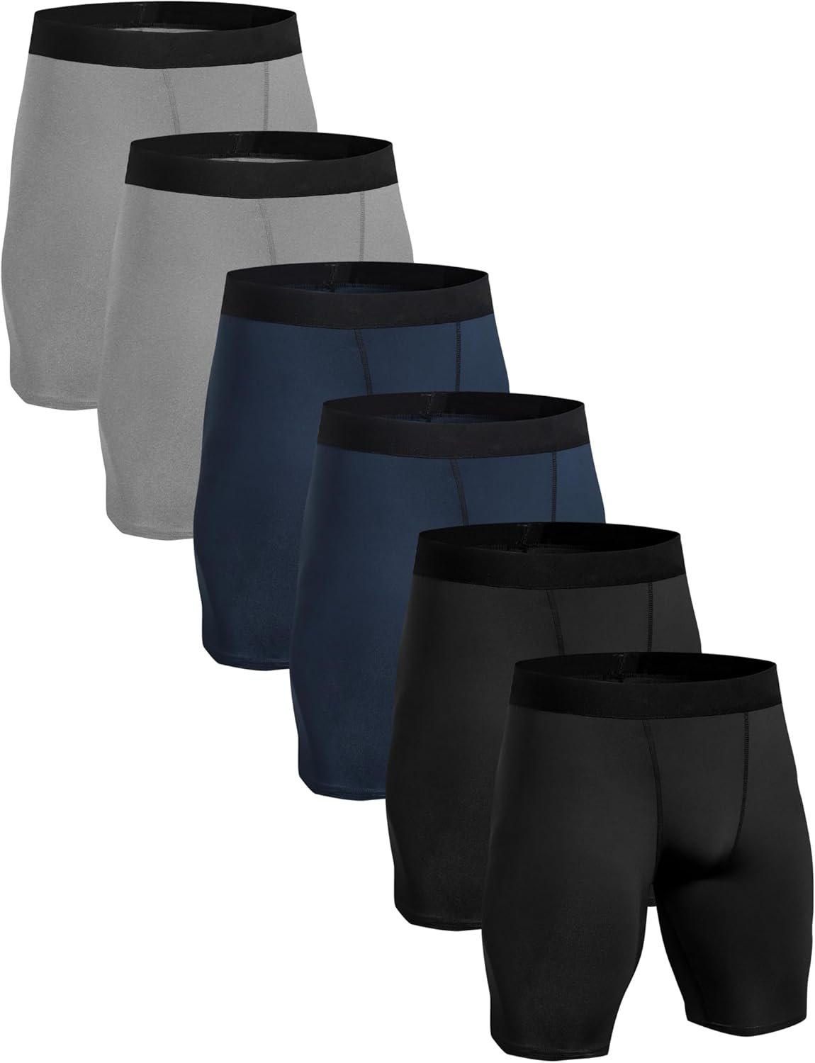 Compression Shorts Men Performance Sports Workout Athletic Running Underwear Shorts Spandex - Image 2