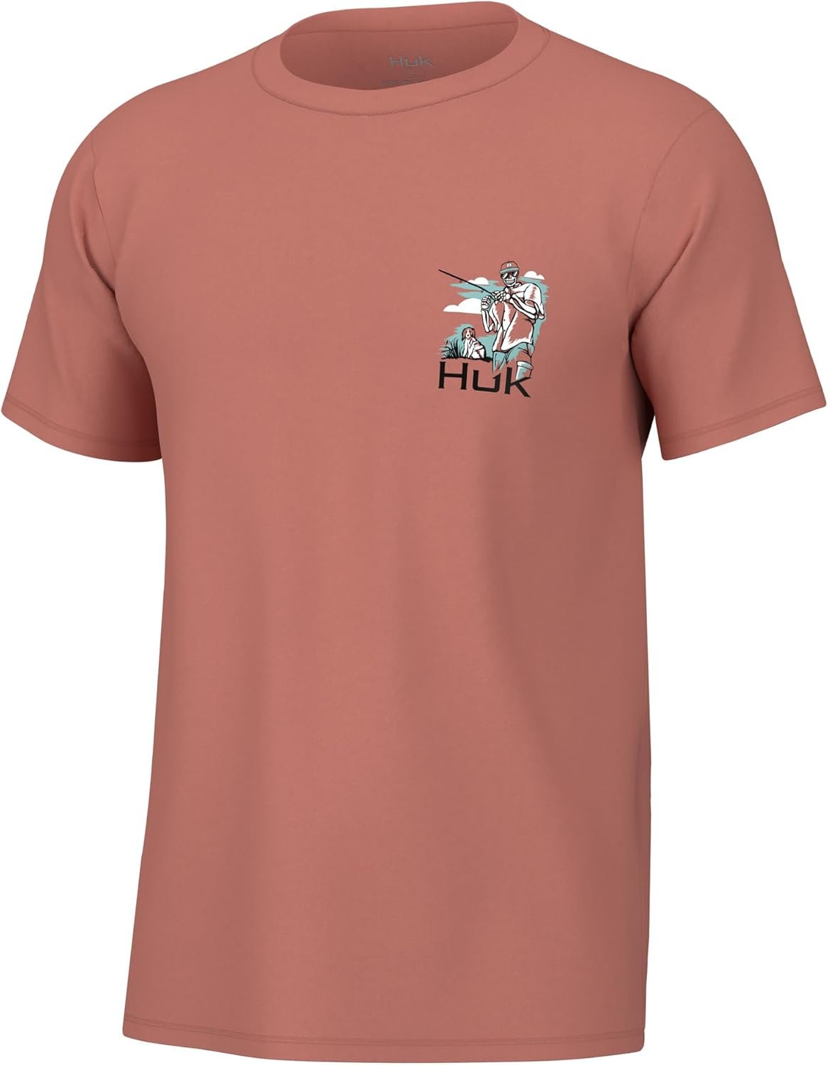 HUK Mens Fishing Graphic Tee, Performance Short Sleeve, Quick-Dry - Image 3