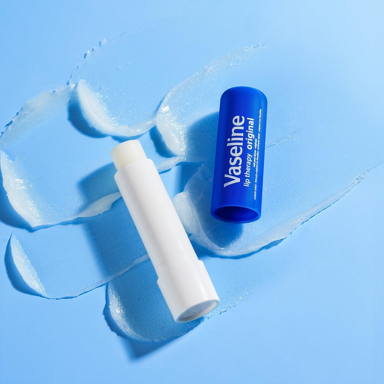 Vaseline Lotion & Lip Therapy Bundle – Healthy Hands Stronger Nails with Keratin Intensive Care Hand Lotion + Original Lip Balm Tube - Image 7