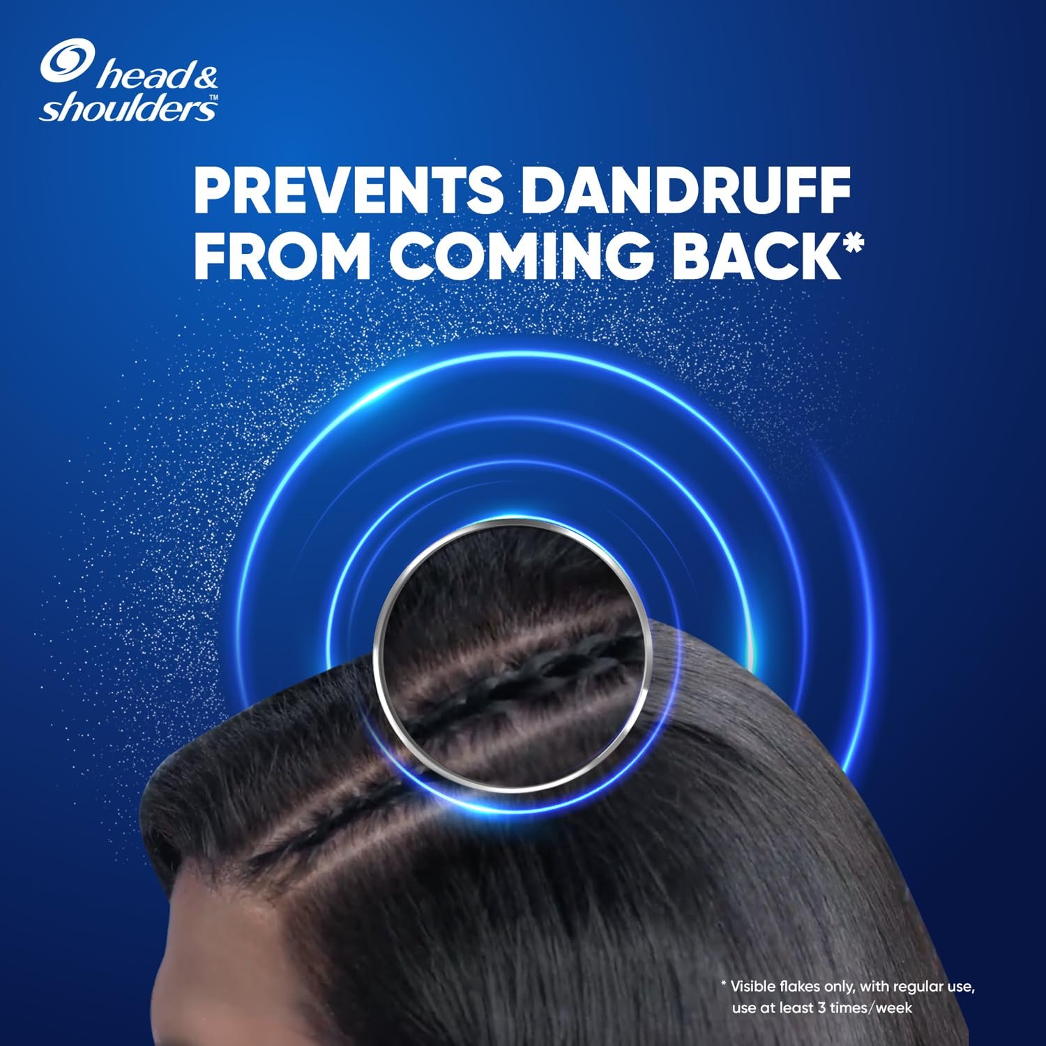 Head & Shoulders Anti Dandruff Cool Menthol Shampoo, 340ml - Image 3